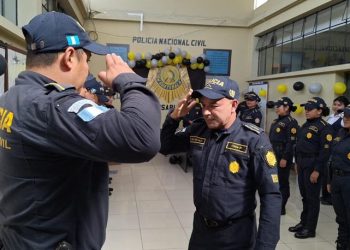 Con 23 años de servicio en la PNC, subinspector pasa a situación de retiro