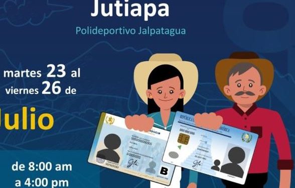 Anuncian nueva jornada móvil de servicios integrados en Jalpatagua, Jutiapa