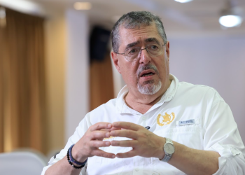 Presidente Arévalo indicó que Guatemala necesita un sistema de justicia independiente. / Foto: Gilber García.