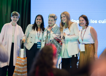 La doctora Peinado representó a Guatemala en el evento. / Foto: Carlos Aguilar.