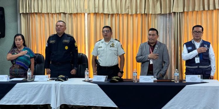 PNC de Totonicapán presenta primer informe semestral