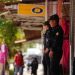 Agentes de la PNC realizan patrullajes por pago de bono 14. / Foto: Mingob