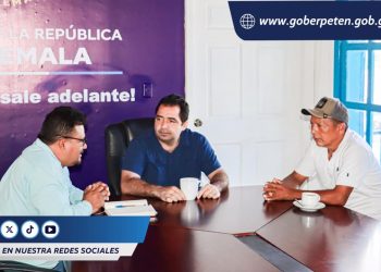 Gobernación de Petén recibe a diversos sectores como acción de un gobierno abierto