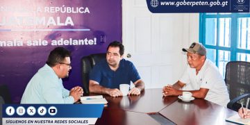 Gobernación de Petén recibe a diversos sectores como acción de un gobierno abierto