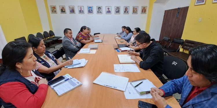 Presentan informe de las acciones del Caimus en Quiché