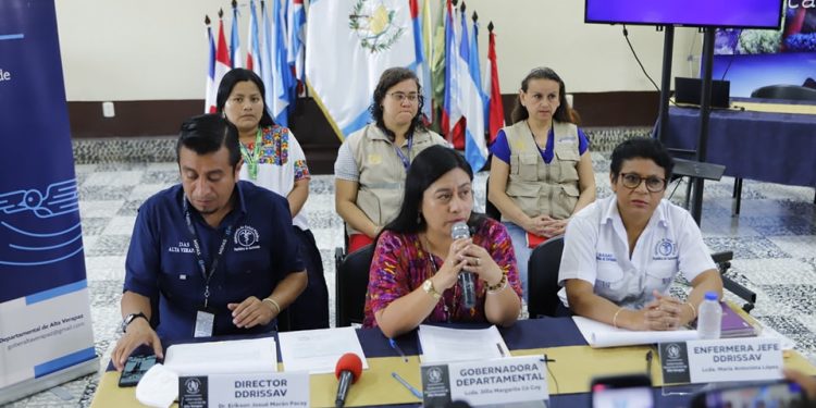 Avanza campaña contra el sarampión y a poliomielitis en Alta Verapaz