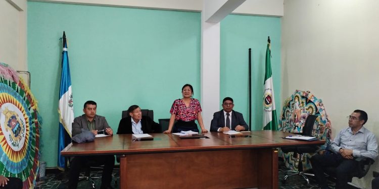 Acciones coordinadas en favor de la seguridad de los ciudadanos de Santiago Sacatepéquez