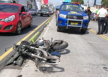 Estadísticas reportadas por el IGSS evidencian que la atención de pacientes con heridas por accidentes de motocicletas va en aumento. / Foto: Archivo AGN.
