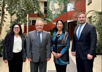 Canciller se reúne con Subsecretaria de Estado para Organismos Internacionales de Estados Unidos en Guatemala