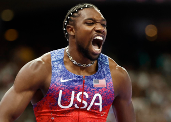 Noah Lyles se corona como rey de los 100 metros planos en París 2024