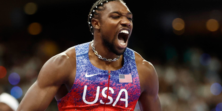 Noah Lyles se corona como rey de los 100 metros planos en París 2024