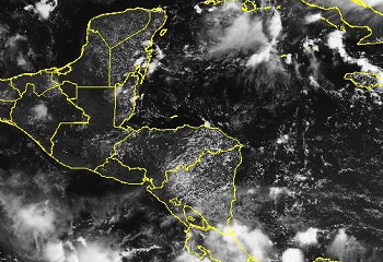 La Conred e Insivumeh anuncian incremento de lluvias en la primera semana de septiembre. /Foto: Conred.