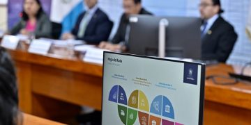 Conferencia de prensa ministerio de Finanzas Públicas