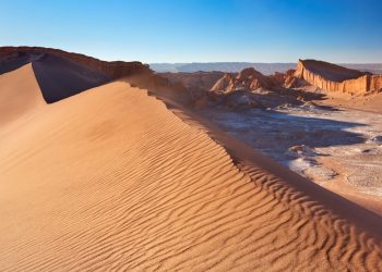 Desierto de Atacama, en Chile. / Foto: clarin.com.
