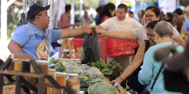 MAGA efectúa tercera Feria del Agricultor, en Campo de Marte
