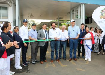 Autoridades del IGSS inauguraron los nuevos servicios de atención a pacientes en el Hospital Departamental de Escuintla. / Foto: IGSS.