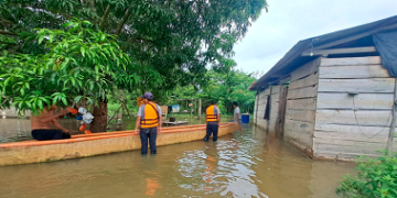 Los ríos Polochic y Matanzas se encuentran sobre su nivel de alerta en Alta Verapaz
