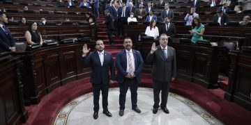 Diputados juramentan a secretario y subsecretario de Conamigua