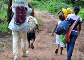 Mexicanos afrontan desplazamientos por acoso de cárteles. / Foto: boletin.org.mx