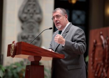 Presidente Bernardo Arévalo. / Foto: Noé Pérez.