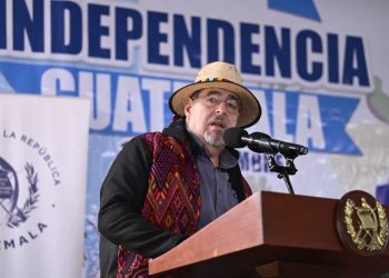 Presidente Bernardo Arévalo en Chichicastenango, Quiché.