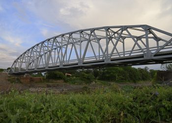 Puente vehicular El Tule, Jutiapa. / Foto: Álvaro Interiano.