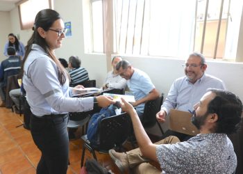 IGSS capacita a inspectores generales del Ministerio de Trabajo y Previsión Social. / Foto: IGSS.