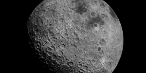 Tenue atmósfera de la Luna sería por impacto de micrometeoritos. / Foto: NASA.