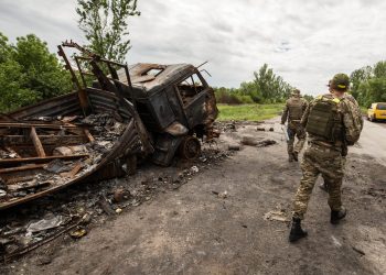 Ucrania celebra independencia tras más de dos años de ofensiva contra Rusia. / Foto: EFE.