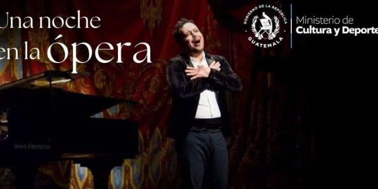 Ministerio de Cultura y Deportes te invita a disfrutar de "Una noche de ópera", en el salón Banderas, en el Palacio Nacional de la Cultura. / Foto: MCD.