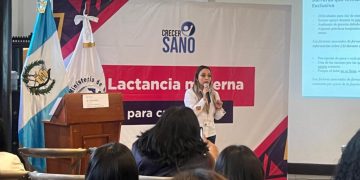 San Marcos se une a la Semana de la Lactancia. /Foto: MSPAS.