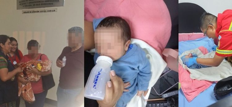 Rescatan a recién nacido tras alerta por desaparición en Quetzaltenango