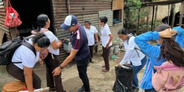 Brigadas de Salud llegan a las casas de los guatemaltecos. /Foto: MSPAS.