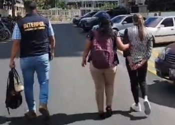 Lady “N” ahora enfrenta un proceso de extradición hacia El Salvador. / Foto: PNC.