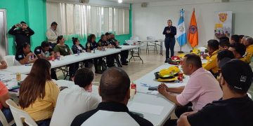 Instituciones de primera respuesta a desastres sostienen reunión para fortalecer acciones en El Progreso