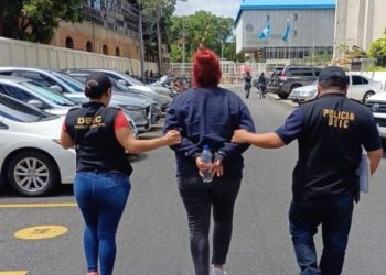 Capturan a seis presuntos extorsionistas. / Foto: PNC.