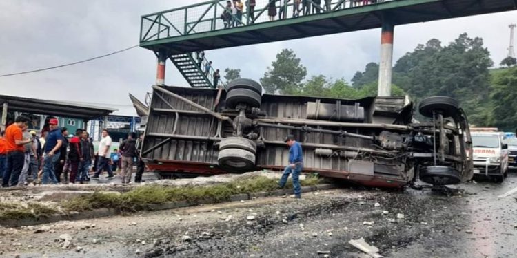Se reporta accidente de tránsito en el kilómetro 114 ruta interamericana