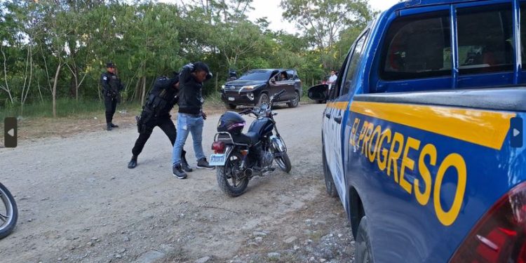 Refuerzan operativos de seguridad en el departamento de El Progreso