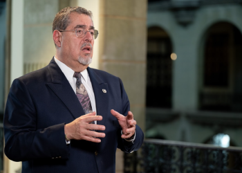 El presidente Bernardo Arévalo se refirió a la aprobación del reajuste presupuestario.