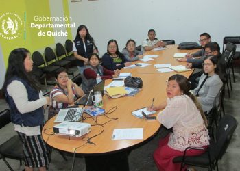 Realizan Mesa Técnica de Trabajo Interinstitucional Planea de Quiché