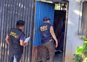 Allanamientos por ataque a autobús en Escuintla.