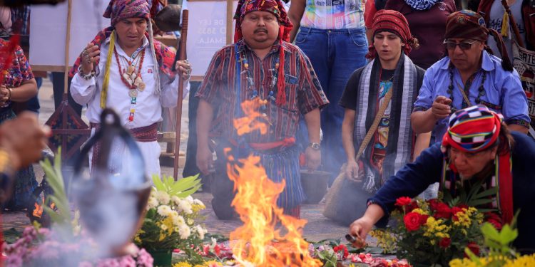 Conmemoración Día Internacional de los Pueblos Indígenas. /Foto: AGN