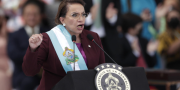 Presidenta de Honduras, Xiomara Castro, rechazó declaraciones de la embajadora de Estados Unidos. / Foto: EFE.