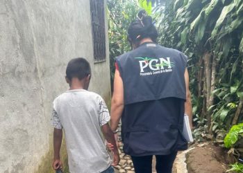 PGN rescata a un menor víctima de violencia en San Marcos