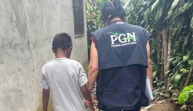 PGN rescata a un menor víctima de violencia en San Marcos