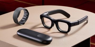 Meta presenta su primer prototipo de gafas inteligentes de realidad aumentada. / Foto: EFE, Meta.