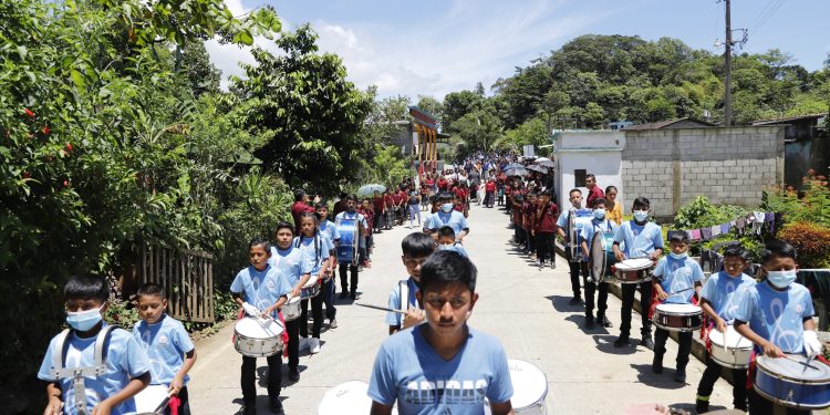 Inician actividades de independencia en Cobán, Alta Verapaz