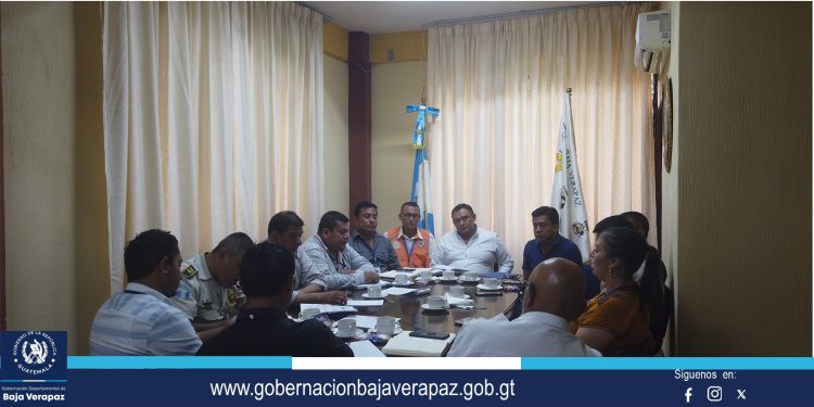 Acciones de seguridad en el marco de fiestas patrias en Baja Verapaz