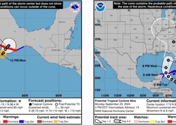 El Insivumeh mantiene vigilancia a dos ciclones que se desplazan en el océano Pacífico y mar Caribe.