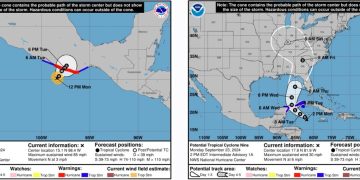 El Insivumeh mantiene vigilancia a dos ciclones que se desplazan en el océano Pacífico y mar Caribe.